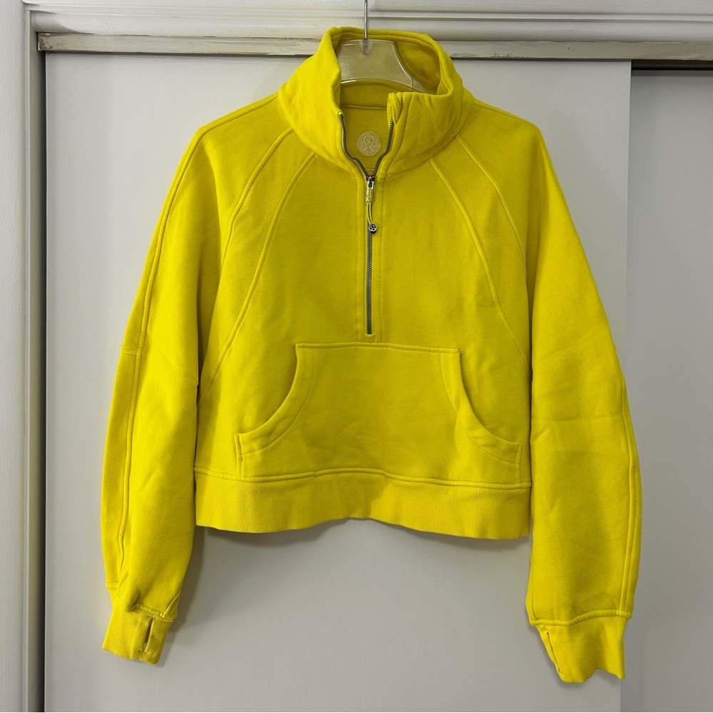 Lululemon Scuba Oversized Funnel Neck Half Zip